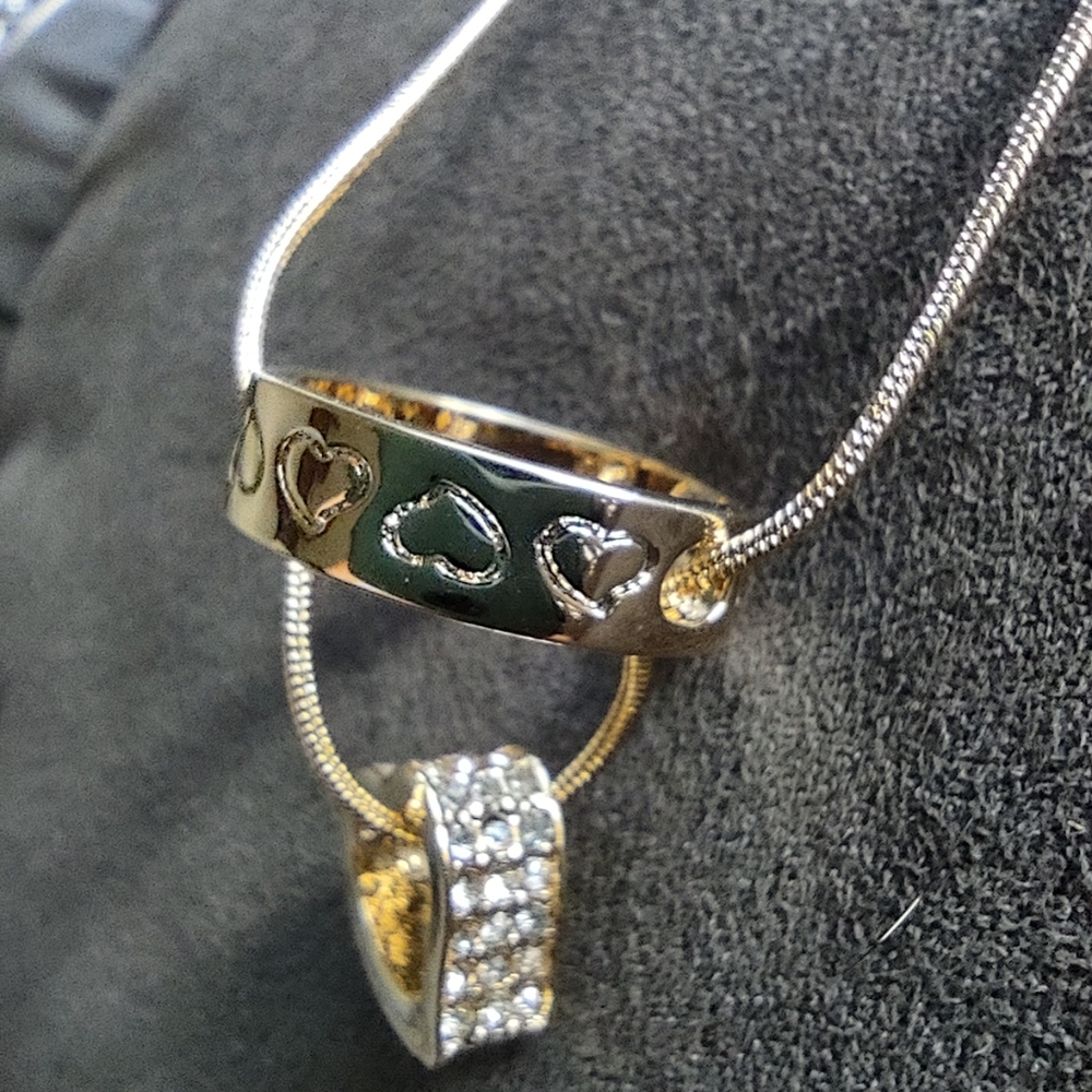 COPY - Swarovski Elements Love Promise Necklace